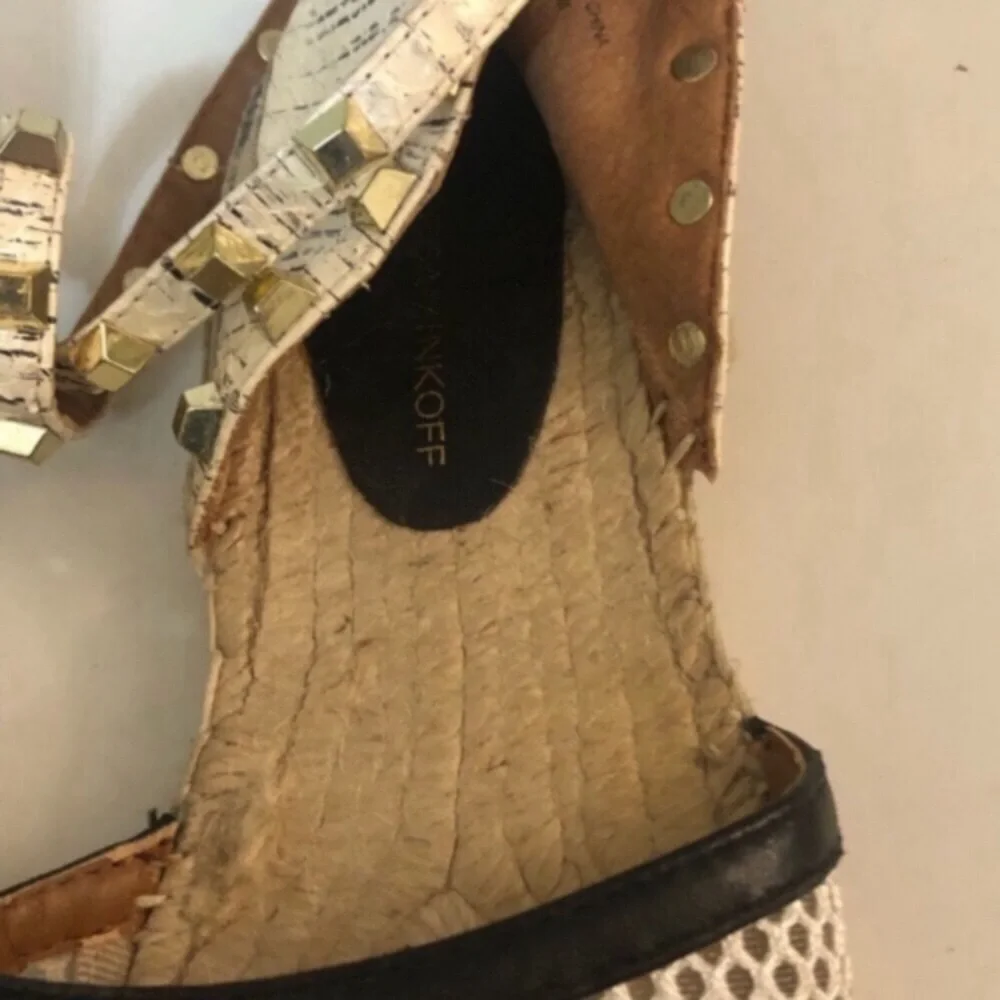 Rebecca Minkoff Studded Espadrilles With Mesh